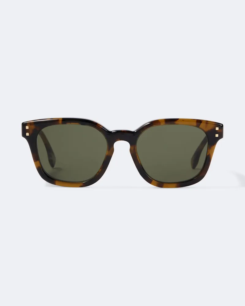 Fendi Occhiali da sole squadrati Five Sisters Beige