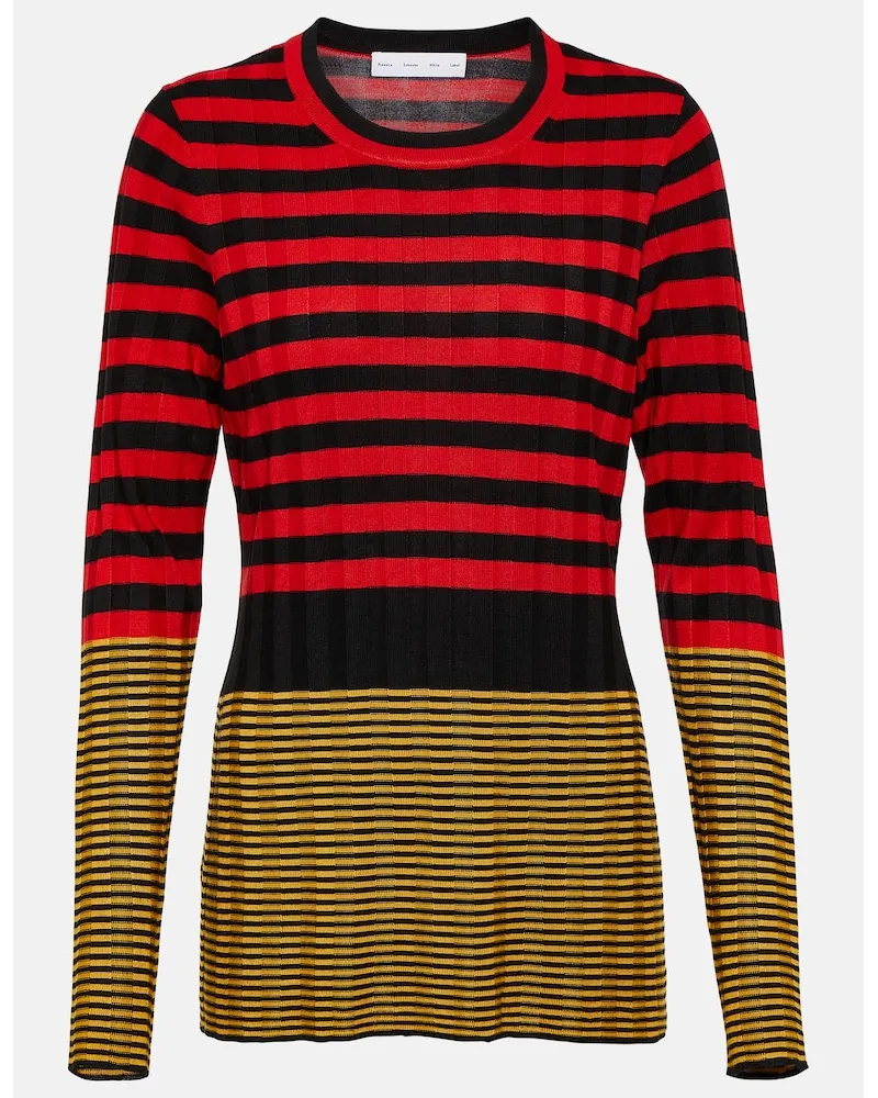 Proenza Schouler White Label - Pullover Slinky a righe Multicolore