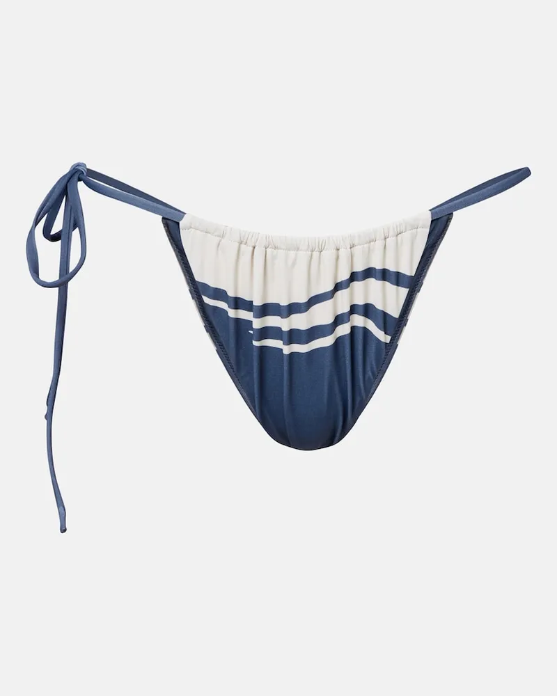 SIR Slip bikini Lilou con stampa Blu