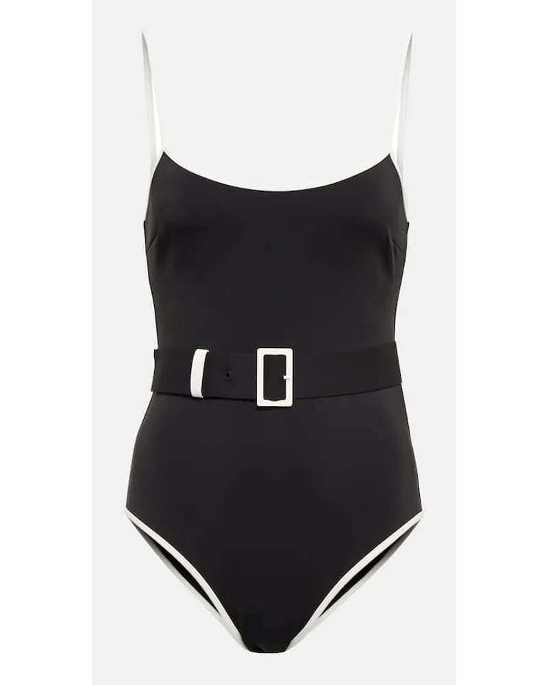 SIR Costume intero Claude con scollo rotondo Nero
