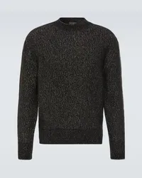 Loro Piana Pullover in misto cotone Grigio