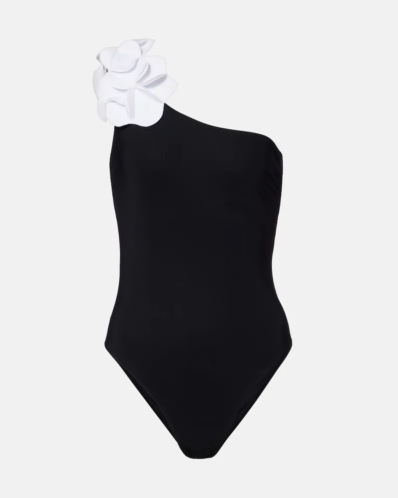 Karla Colletto Costume intero Tess monospalla Nero