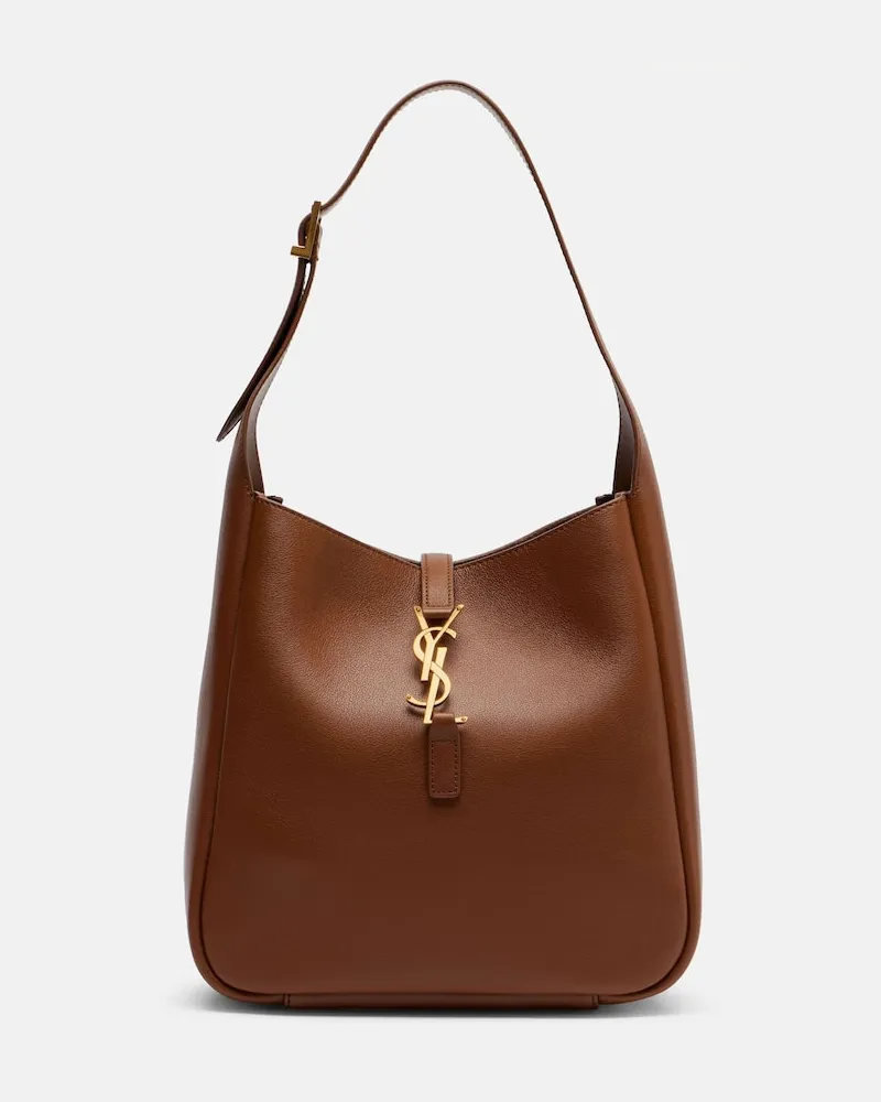 Saint Laurent Borsa Le 5 Ã  7 Small in pelle Marrone