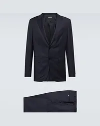 Ermenegildo Zegna Abito in lana Blu