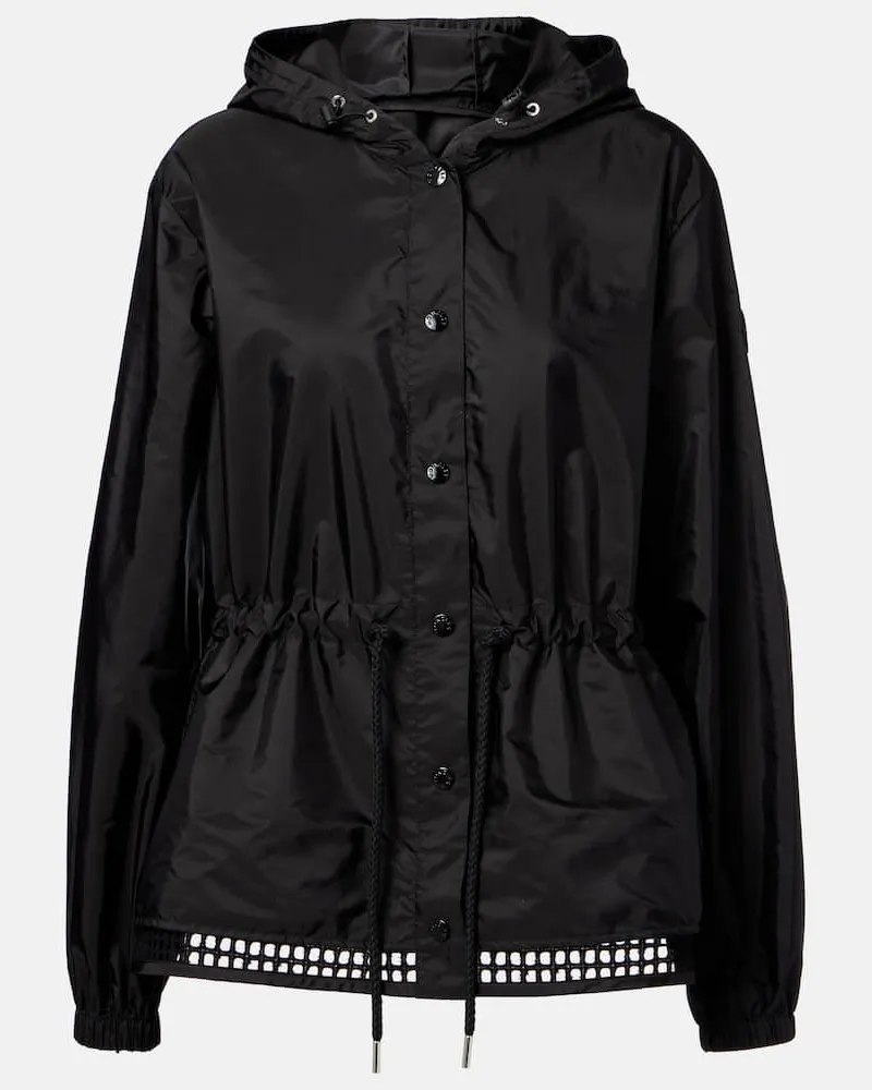 Moncler Giacca Rochebonne in taffetÃ Nero