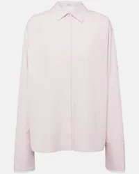 Loewe Camicia in popeline di cotone Rosa