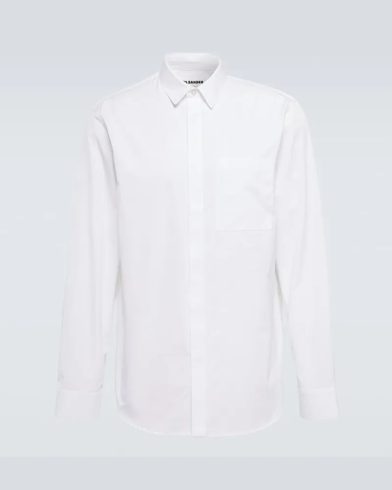 Jil Sander Camicia Tuesday in cotone Bianco
