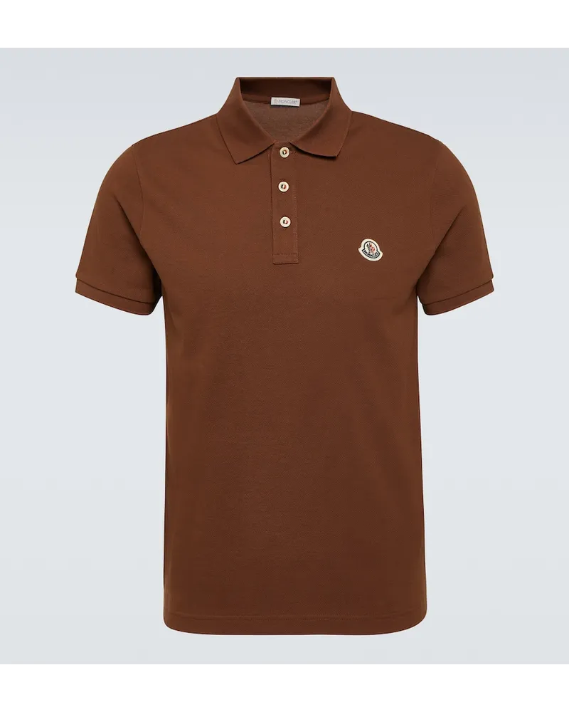 Moncler Polo in cotone Neutro