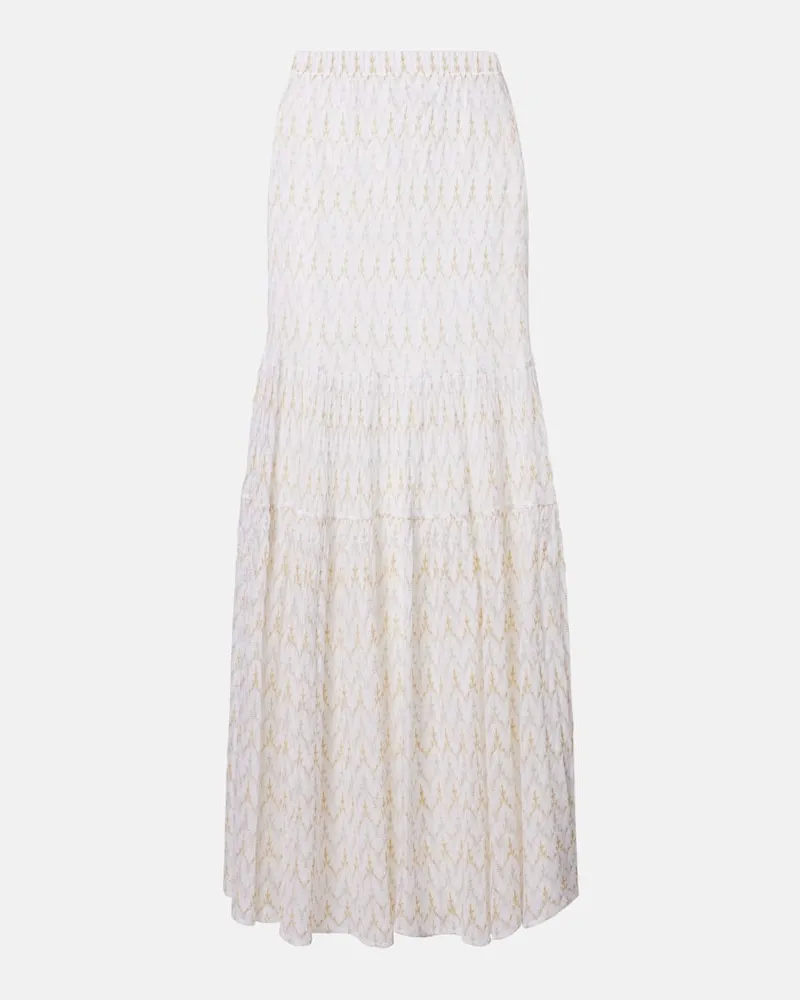 Missoni Gonna lunga con lamÃ Bianco