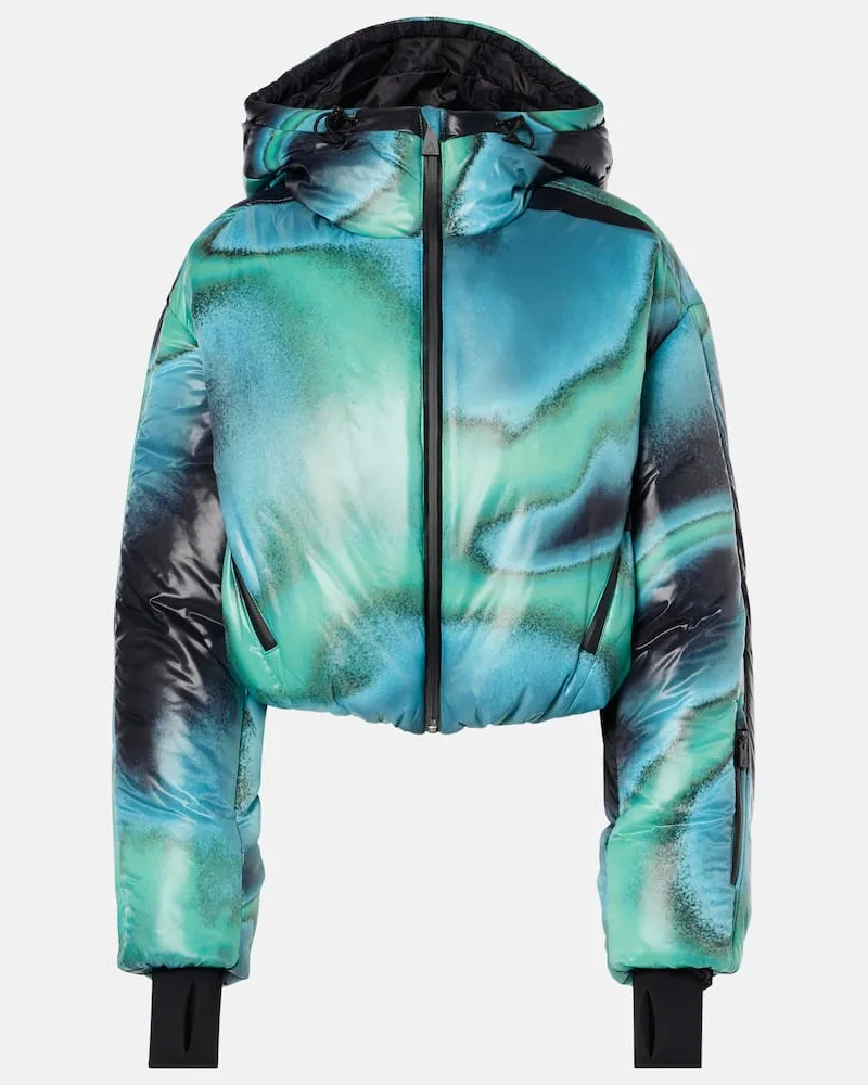 Aztech Mountain Piumino cropped Daisy Verde