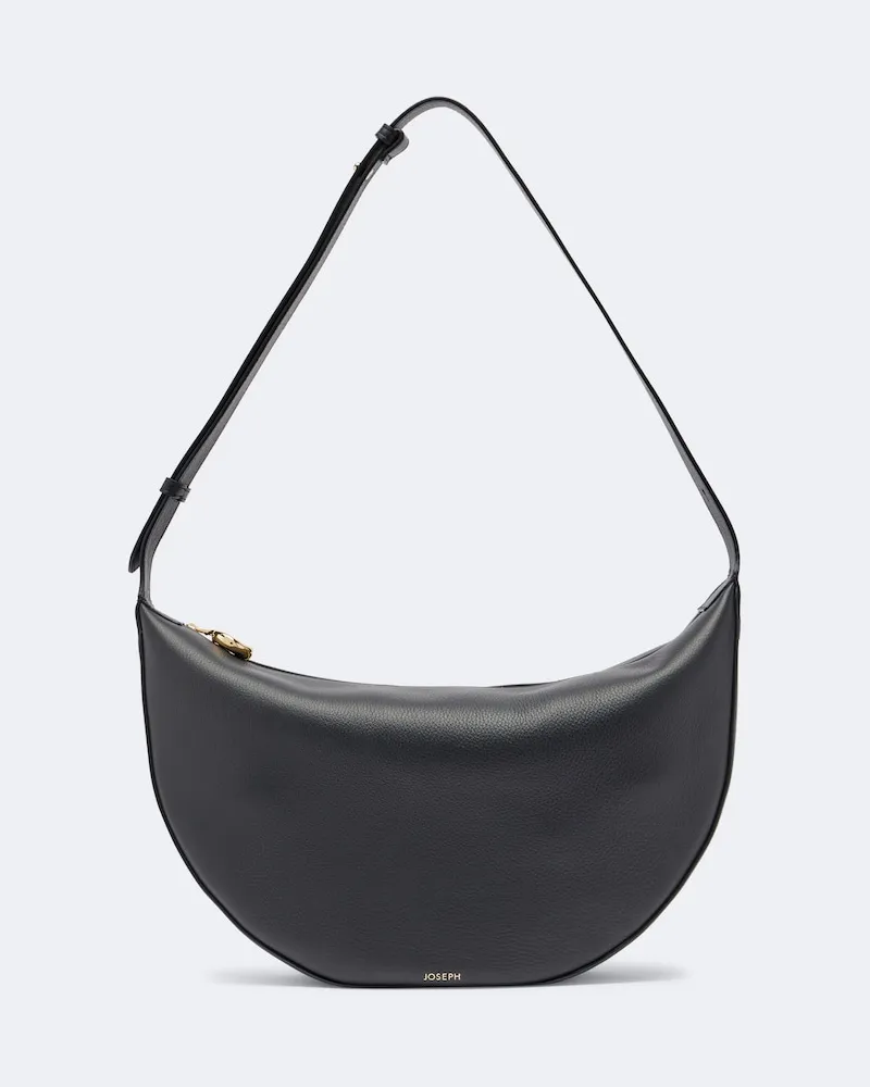 Joseph Borsa a spalla Bean Large  in pelle Nero