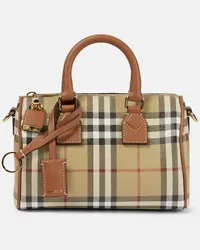 Burberry Borsa Burberry Check Mini in canvas Multicolore