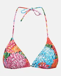 Reina Olga Top bikini Susan a triangolo Multicolore