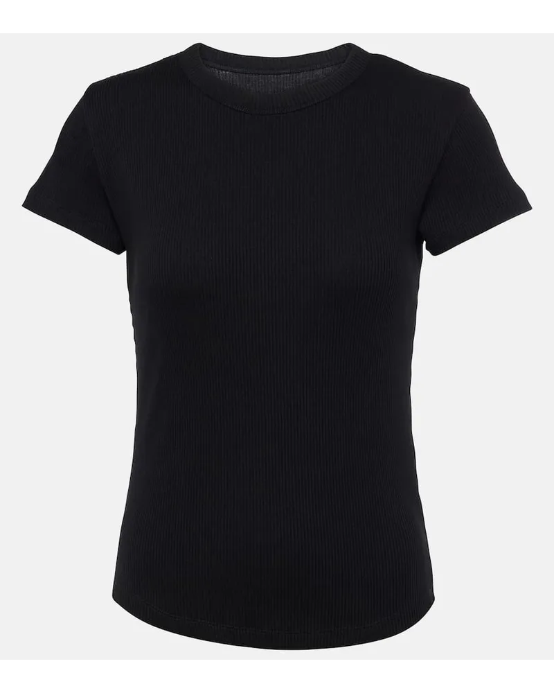 Isabel Marant T-shirt Taomiga in jersey di cotone Nero