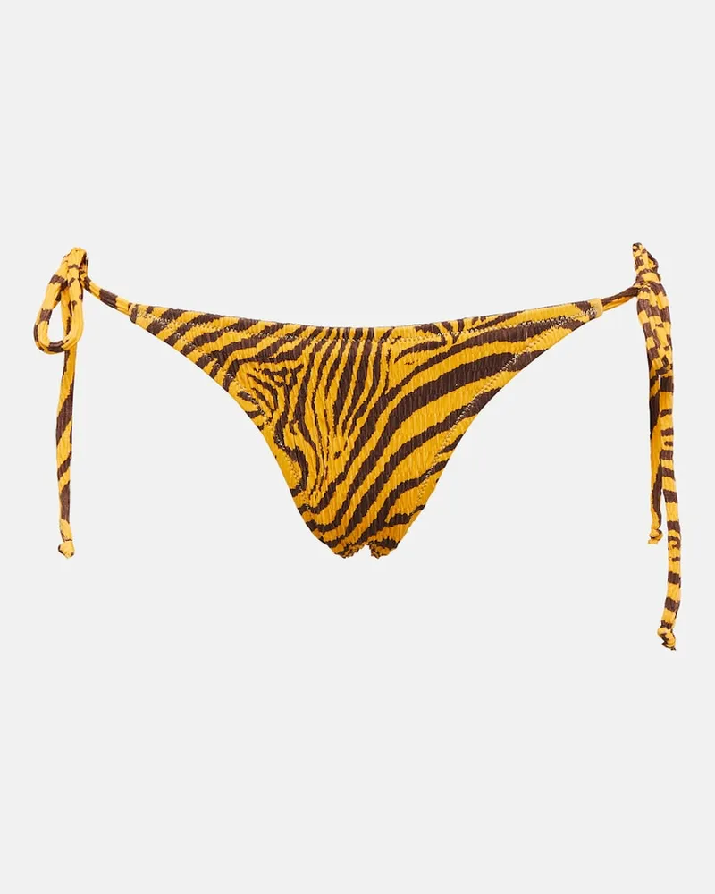 Reina Olga Slip bikini Miami con stampa Multicolore