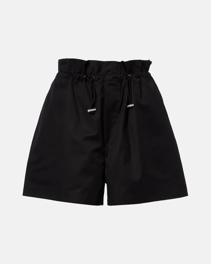 AGOLDE Shorts Lydia in misto cotone Nero