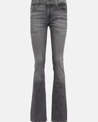 7 for all mankind Jeans bootcut a vita media Grigio