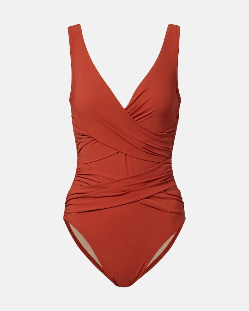 Karla Colletto Costume intero Rosso