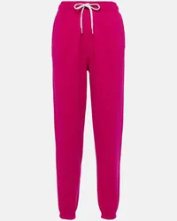 Ralph Lauren Pantaloni sportivi in misto cotone Rosa