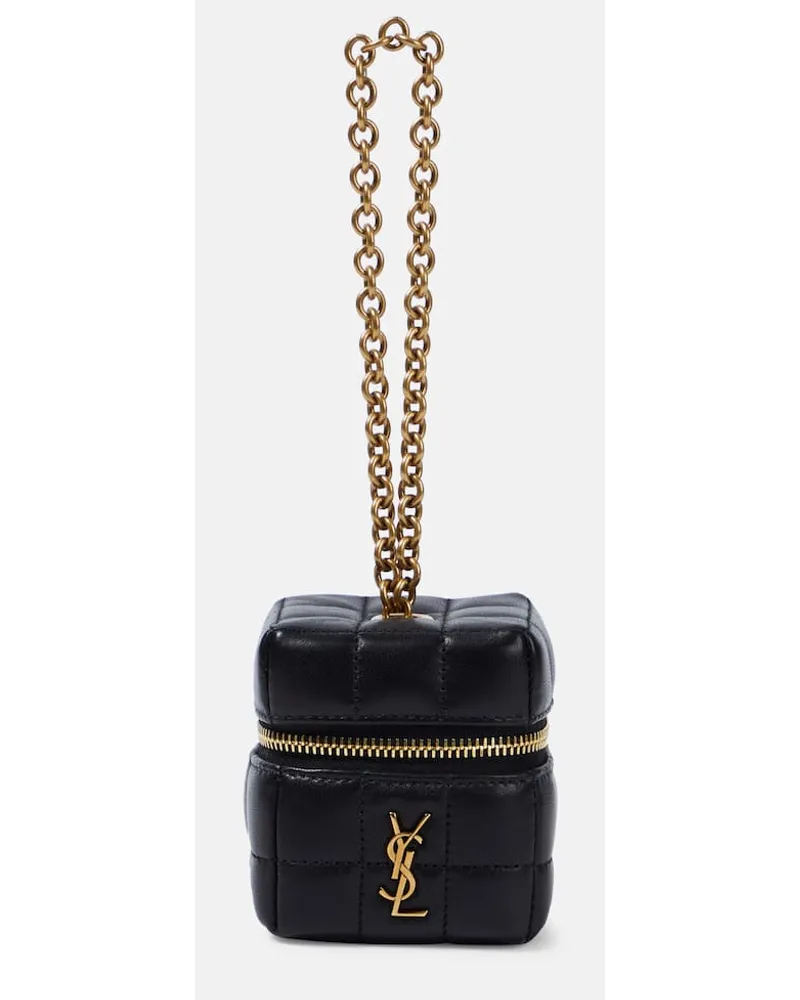 Saint Laurent Borsa Cassandre Mini in pelle matelassÃ Nero