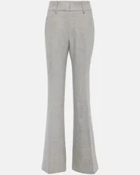 Gabriela Hearst Pantaloni flared Rhein in cashmere Grigio