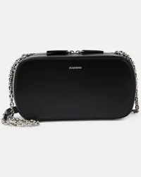 Jil Sander Borsa a tracolla Small in pelle Nero