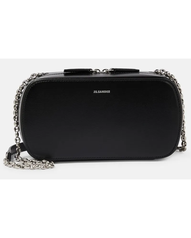 Jil Sander Borsa a tracolla Small in pelle Nero