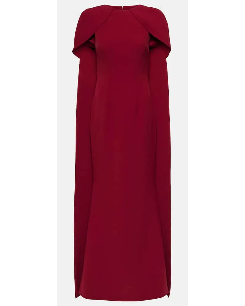Safiyaa Abito lungo Ginkgo Rosso