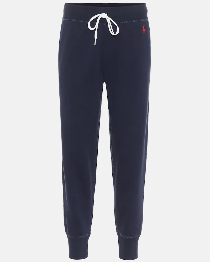 Ralph Lauren Pantaloni sportivi in cotone Blu