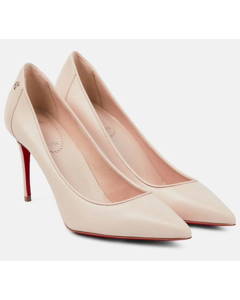Christian Louboutin Pumps Sporty Kate 85 in pelle Beige