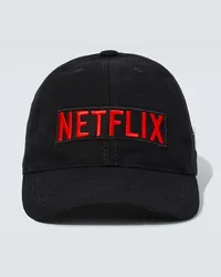 Junya Watanabe x Netflix® - Cappello da baseball con ricamo Nero