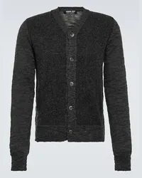 Comme des Garçons Comme des Garçons Homme Deux Cardigan in lana Grigio