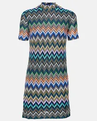 Missoni Abito corto a zig-zag Multicolore