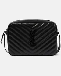 Saint Laurent Borsa a tracolla Lou Camera in pelle Nero