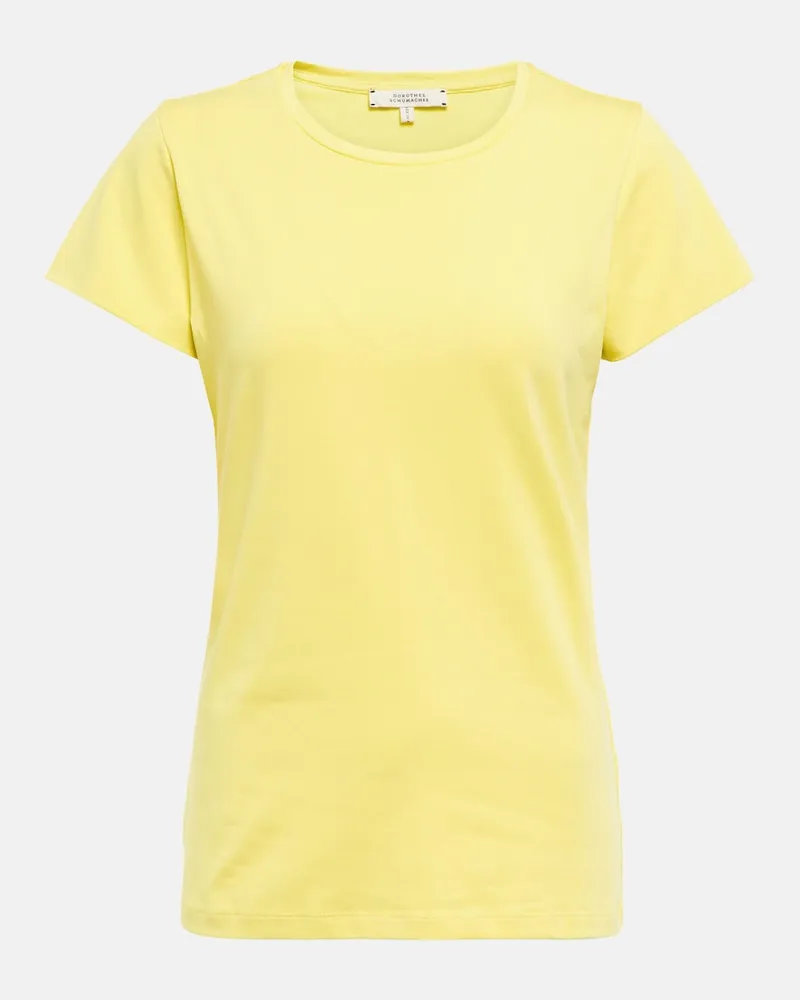 Dorothee Schumacher T-shirt All-Time Favorites in jersey Giallo