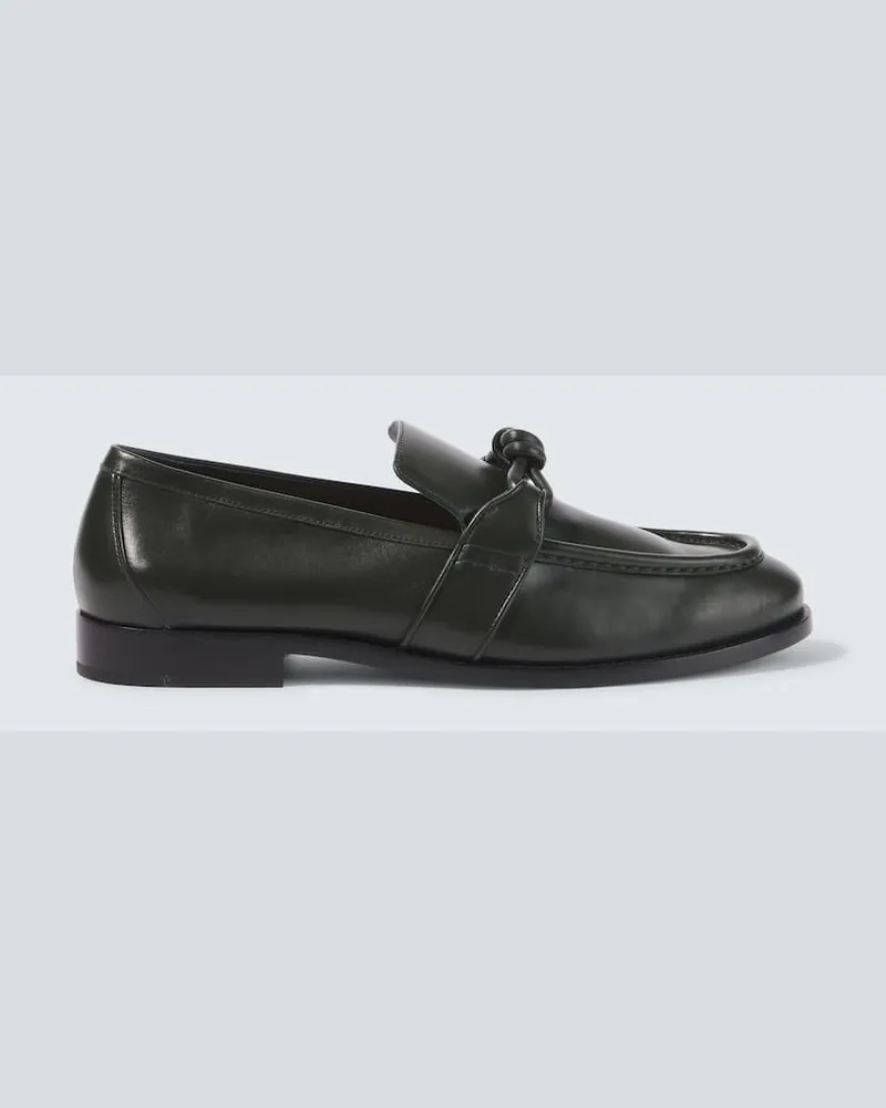 Bottega Veneta Mocassini Astaire in pelle Verde