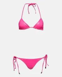 ATTICO Bikini a triangolo Rosa