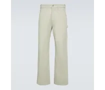 Pantaloni regular in cotone