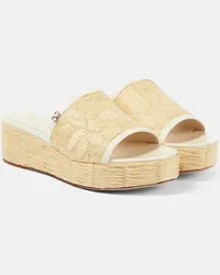 Valentino Garavani Sandali con platform Beige