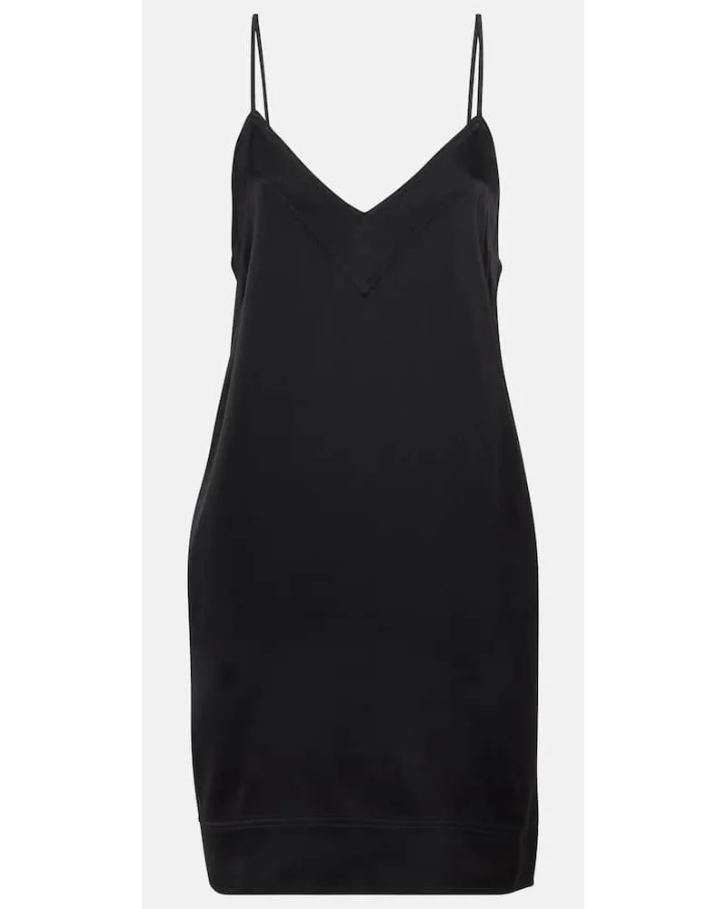 Totême Abito sottoveste in raso Nero