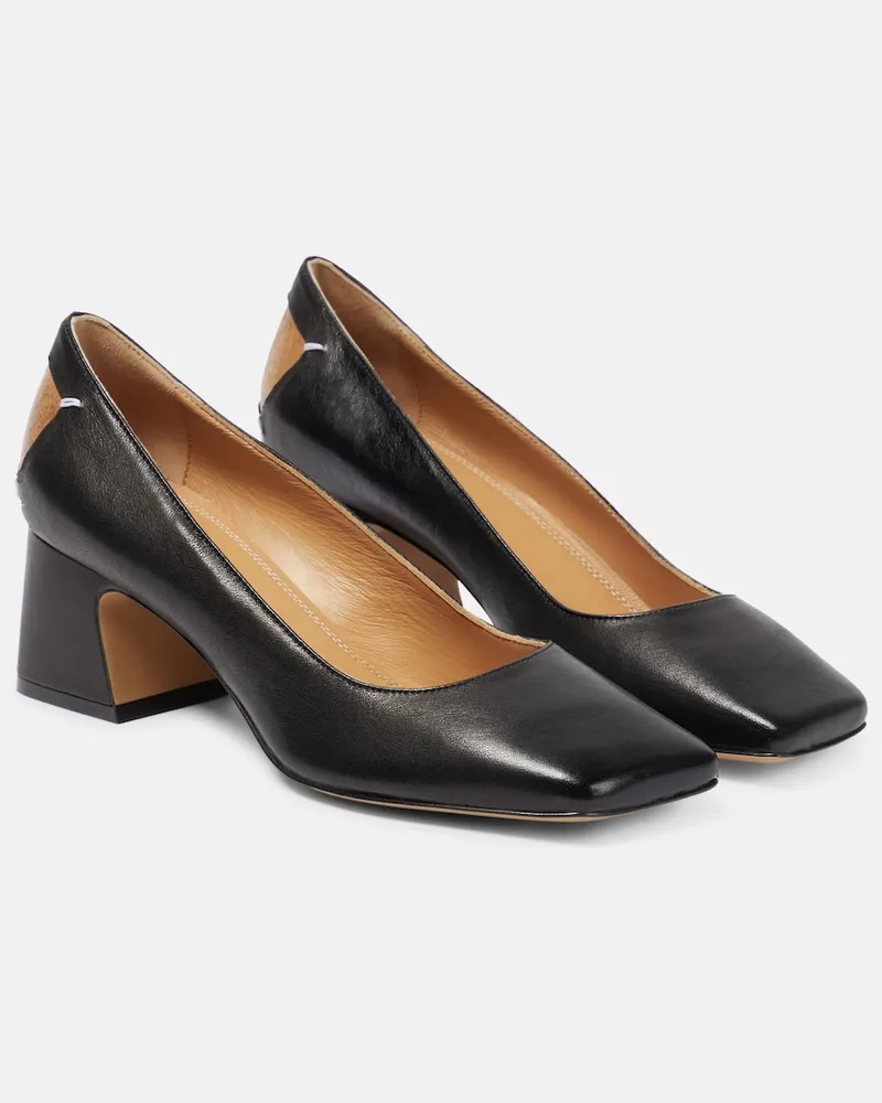 Maison Margiela Pumps Four Stitch in pelle Nero