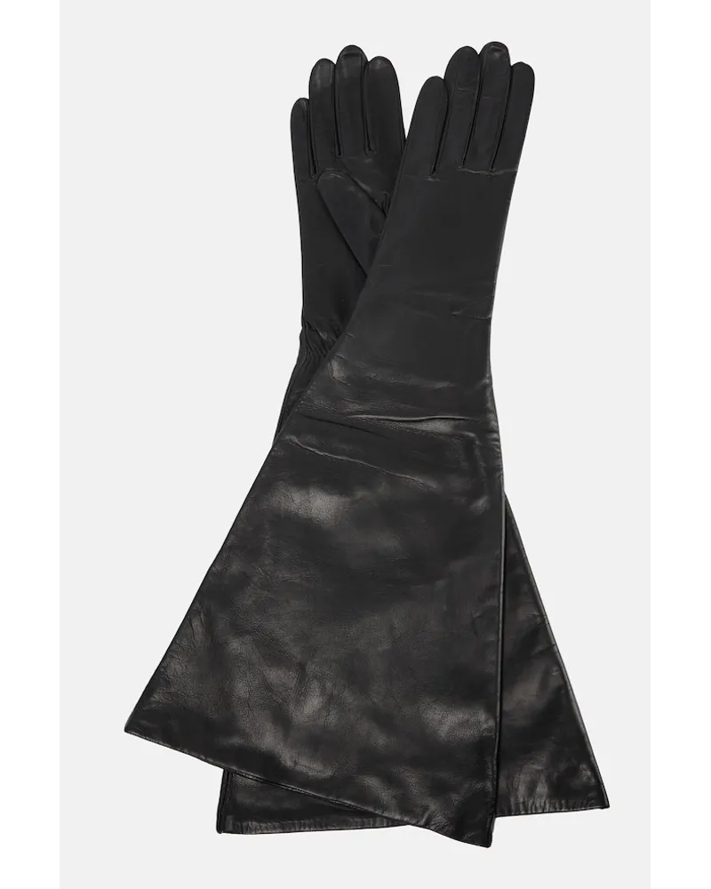 Alaïa AlaÃ¯a Guanti in pelle Nero