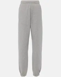 ATTICO Pantaloni sportivi Penny in cotone Grigio