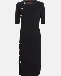 Altuzarra Abito midi Minamoto in maglia Nero