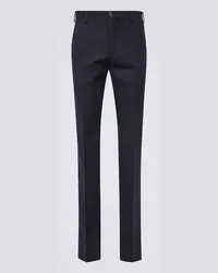 Incotex Pantaloni regular in lana vergine Blu