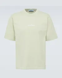 Stone Island T-shirt Tinto Terra in jersey di cotone Verde