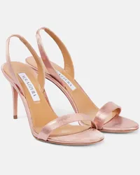 Aquazzura Sandali So Nude 85 in pelle Rosa