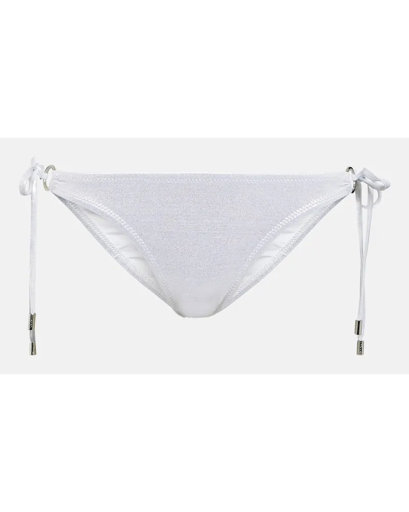 Melissa Odabash Esclusiva Mytheresa - Slip bikini Tortola Metallizzato