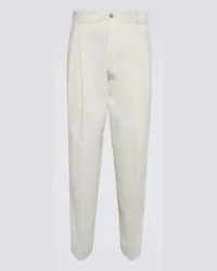 TOD'S Pantaloni regular in misto cotone Neutro