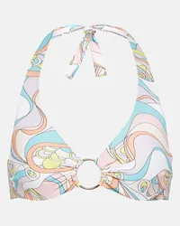 Melissa Odabash Top bikini Brussels con stampa Multicolore